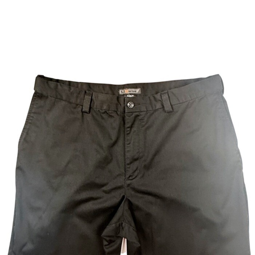 5.11 Tactical Mens Black Chino Pants 42x34 Uniform Security Work Trousers